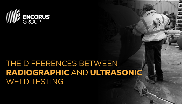 Radiographic and ultrasonic weld testing are valuable non-destructive testing tools.