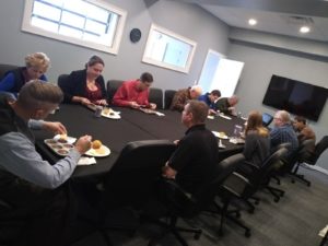Encorus Group's Springville office enjoys the 2019 Soup and Chili Cookoff