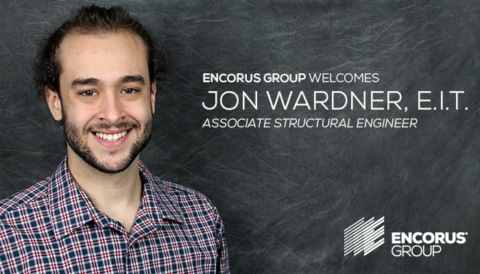 Welcome to Encorus, Jon Wardner, E.I.T.!