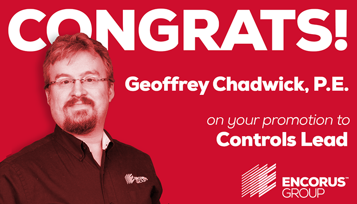 Congratulations Geoffrey Chadwick, PE!