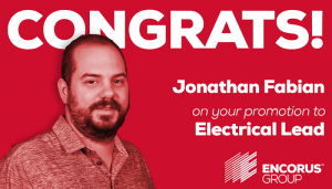 Jonathan Fabian Promoted to Electrical Lead