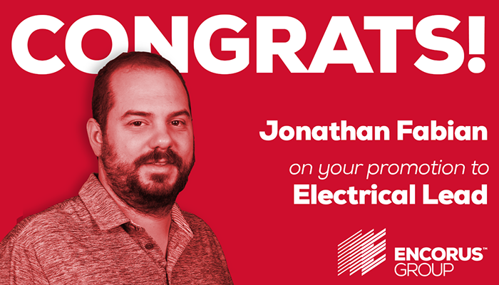 Congratulations Jonathan Fabian!