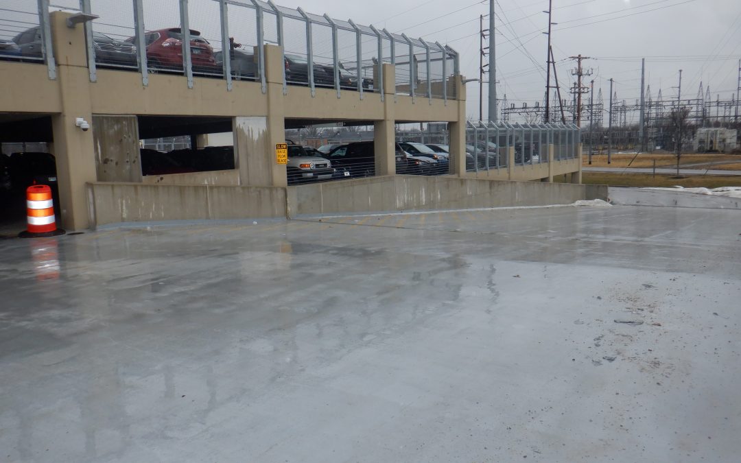 Parking Garage Tendon Break Inspection and Design, Chalmers P. Wylie VA Ambulatory Care Center