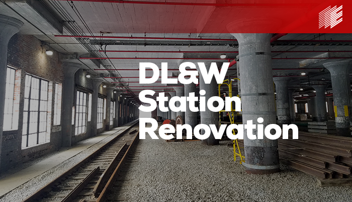 DL&W Station Renovation Graphic