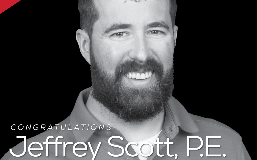 Encorus Group Congratulates Jeffrey Scott, PE!