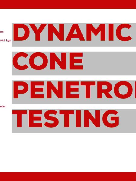 Dynamic Cone Penetrometer Testing - Encorus