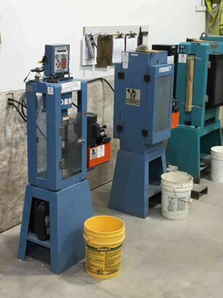 compressive strength testing equipment