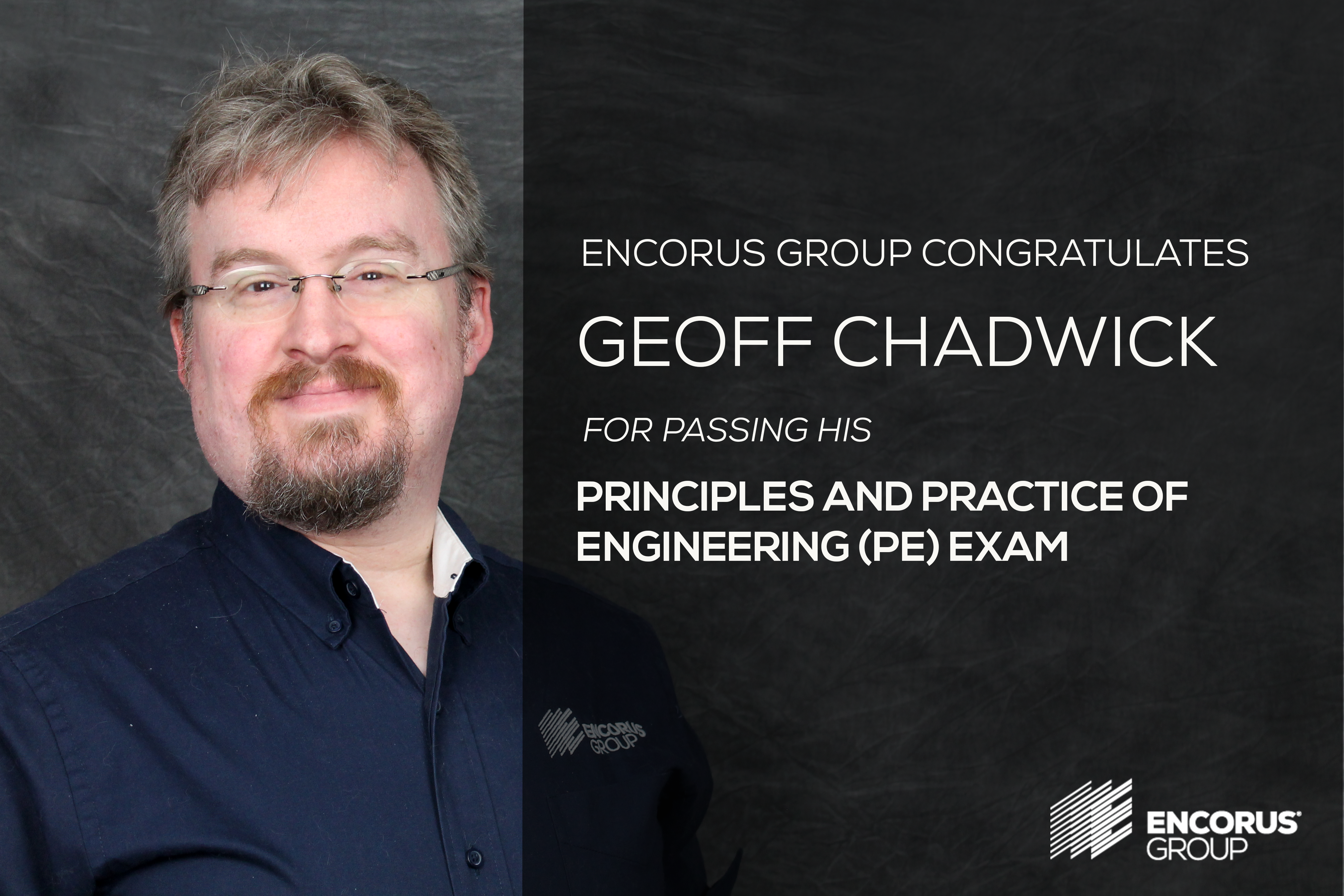 Geoff Chadwick passes PE