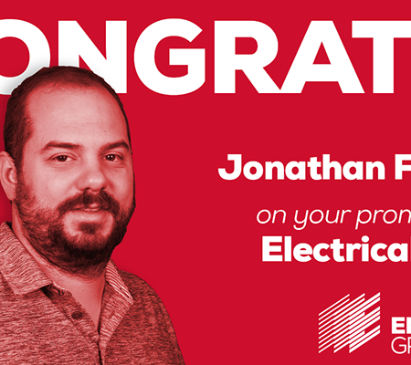 Jonathan Fabian Promoted to Electrical Lead