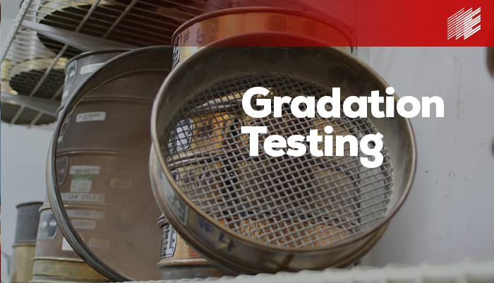 Gradation Testing Graphic