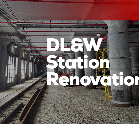 DL&W Station Renovation Graphic